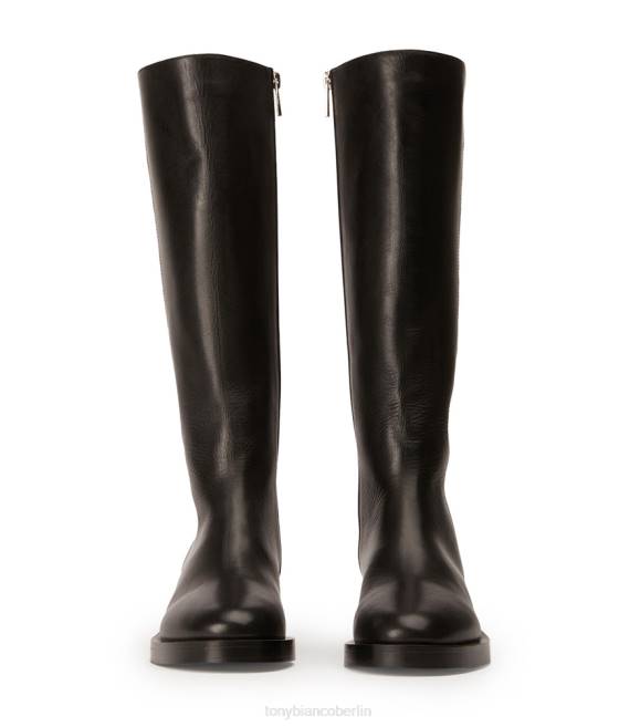 kniehohe Stiefel| de Tony Bianco Frauen Torres-Kalbsstiefel schwarze Komo 4624414